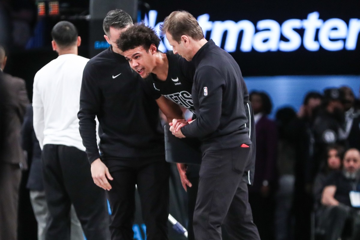 Brooklyn Nets forward Cameron Johnson
